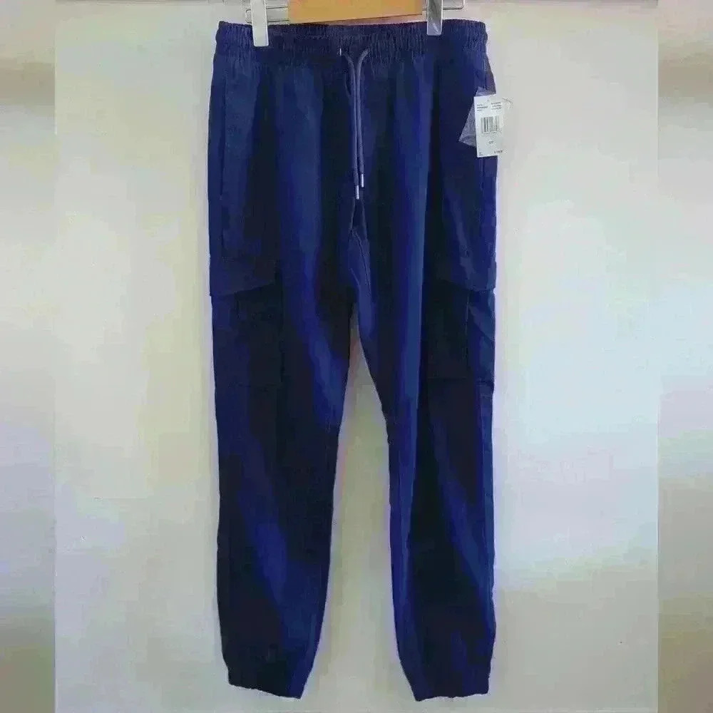 BUFFALO | David Bitton Men's Blue Depths Cargo Jogger Pants